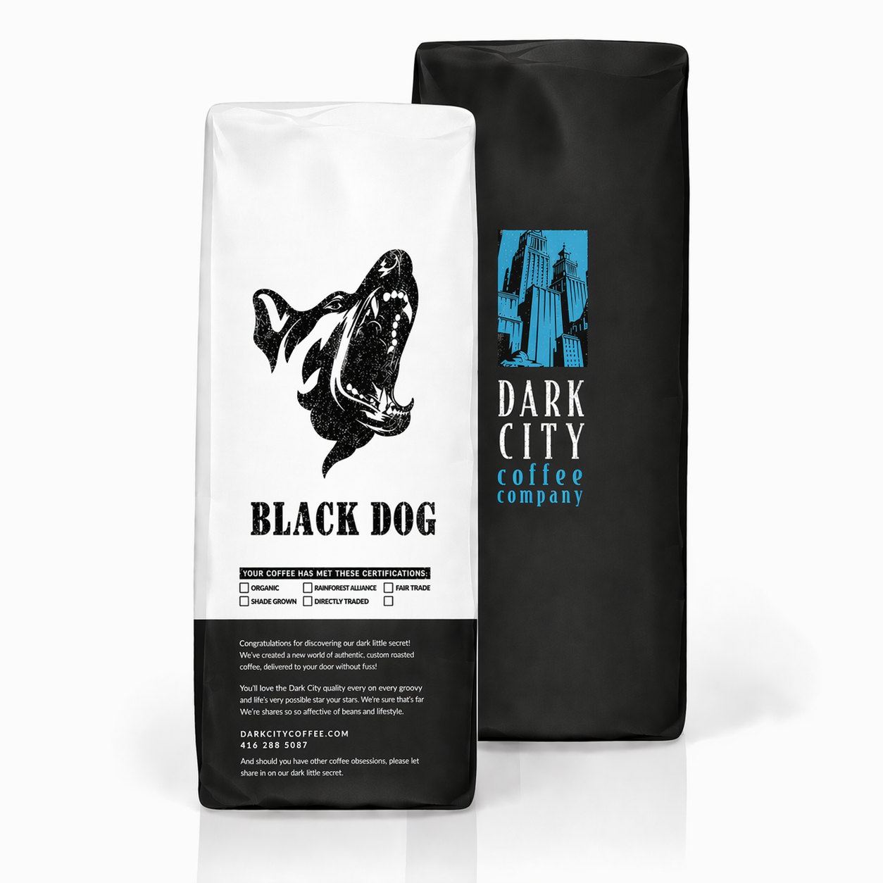 Black Dog Espresso - Organic Fair Trade Shade Grown