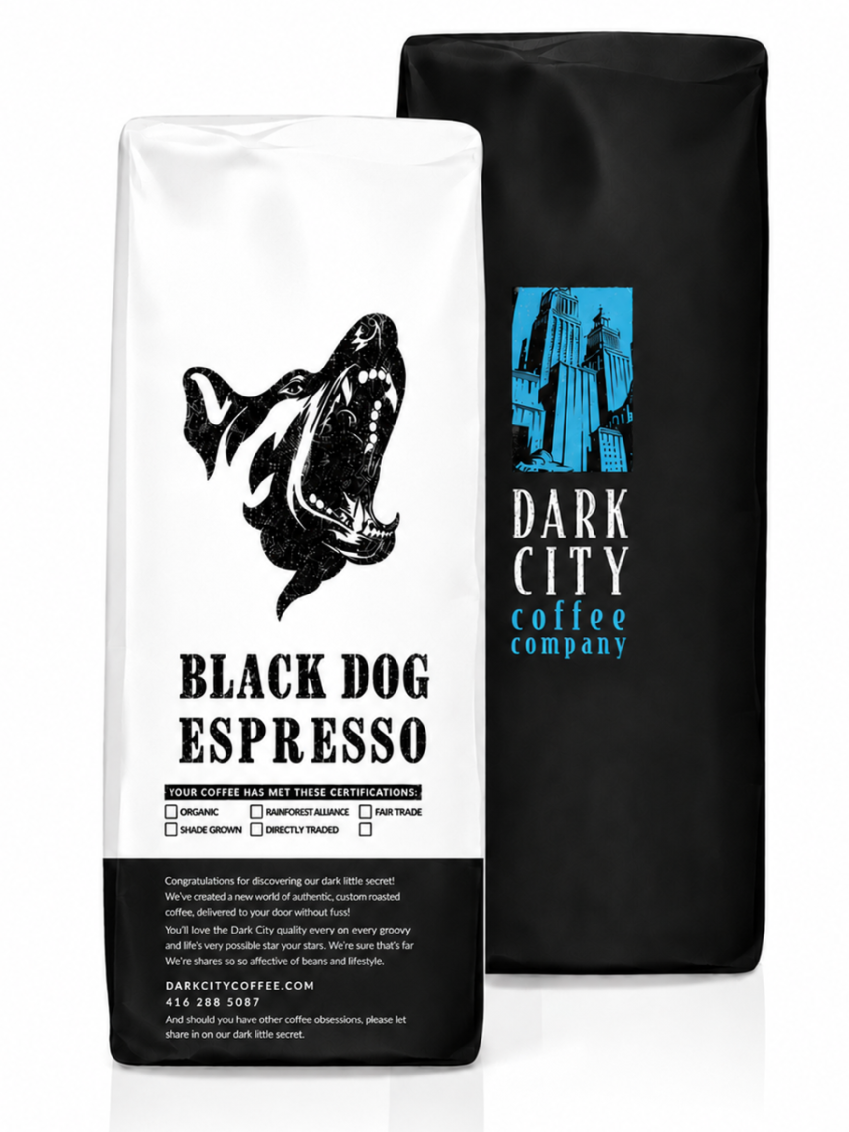 Black Dog Espresso - Organic Fair Trade Shade Grown